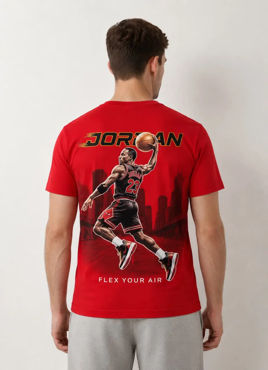 jordan oversized T-Shirt primium cotton - Image 2